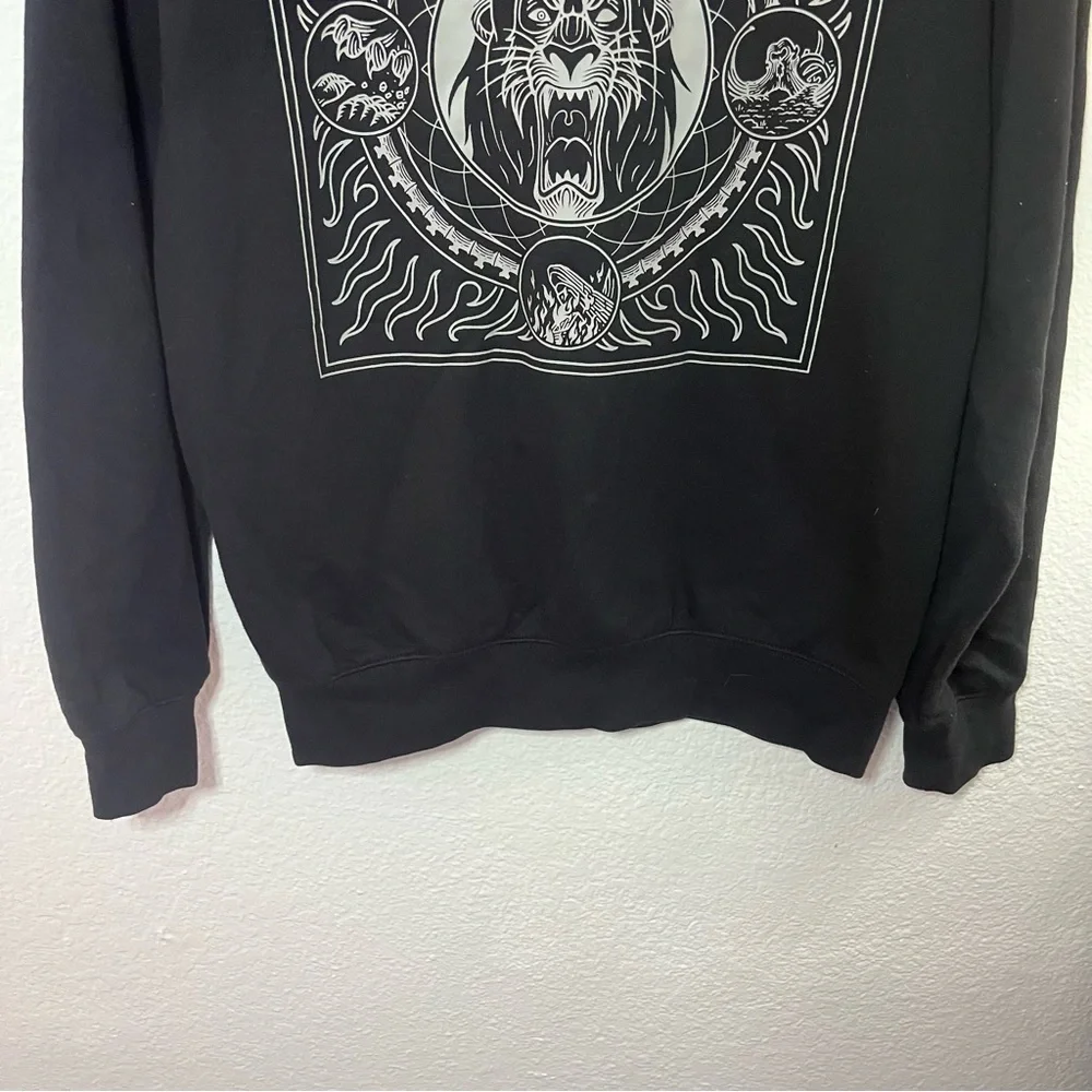 Disney X Vans The Lion King Scar Black Hoodie Size Small - Picture 14 of 15